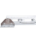 4 Pack Boat Trailer Bunk Brackets with 10 Inch Adjustable Cast Iron Top Brackets, U Bolts and Mounting Hardware Kit