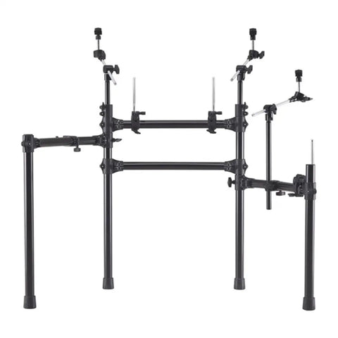 TD-27KV2 Generation 2 V-Drum Kit stand frame, adjustable black metal structure, part of electronic drum kit