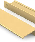 Twenty Five Pack Kitchen Cabinet Handles Three And Three Quarters Inch Matte Gold Pulls For Dresser Drawers Brushed Brass