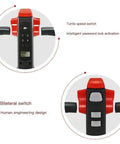 Control panel of Heavy Duty Manual Pallet Jack Full Electric Truck With 3300 Lbs Capacity and Thickened Alloy Frame.