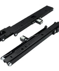 Hidden Folding Seat Hinge Kit For Cabinets And Closets Beefy Heavy Duty Stool Bracket Hinges shown side by side