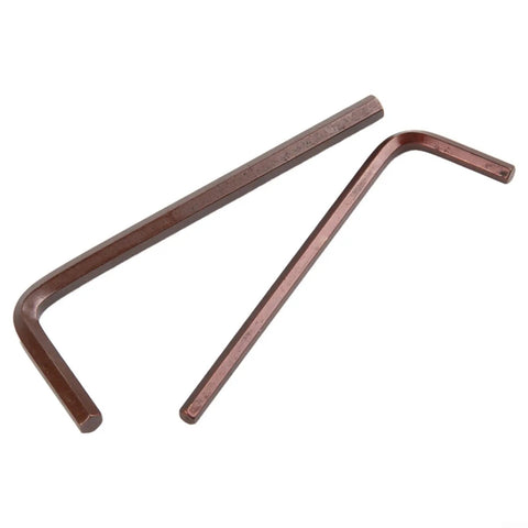 8pcs Mini Hex Key Wrench Set For Phone And Watch Repair 0.7 To 4mm High Hardness Alloy Steel L Shape Allen Keys In Brown Color Super Handy Kit, brown L-shaped hex keys