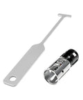 Car Cigarette Lighter Socket Replacement Kit With Removal Tool Vehicle Power Outlet Adapter, showing socket and metal removal tool