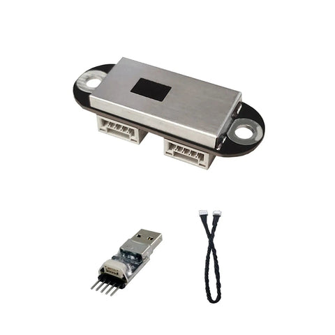 F2 Mini Dope LiDAR Sensor For Drones And Robots, connectors and cables, 0.02-7.8m range, high precision ToF measurement
