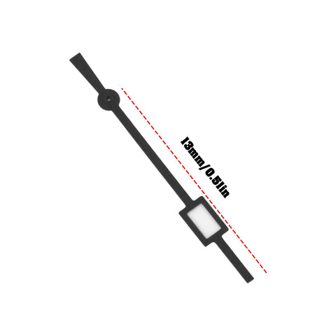 Black Stainless Steel Second Hand For NH35 NH36 4R 7S NH38 Watch Movements Replacement Part, 13mm
