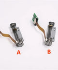 Badass Mini Linear Actuator DC Stepper Motor With Driver Board 29Mm Stroke 5V 6V Two Phase Four Wire Screw Shaft next to control board.
