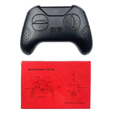 12V CSR-12T-1B 2.4G Remote Control Box For Power Wheels Jeep Ride On Toys, controller kit with black remote and red manual