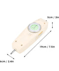 Analog Force Meter With Six Tip System, Handy Push Pull Dynamometer For Electronics And Auto Parts, 19cm x 6cm x 5cm