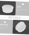 Transparent Silicone Flute Plugs And Open Hole Key Caps Kit soft and delicate details image