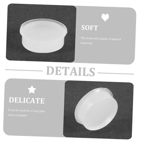 Transparent Silicone Flute Plugs And Open Hole Key Caps Kit soft and delicate details image