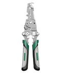 Hot 16 In 1 Foldable Wire Stripper And Crimping Tool, carbon steel, ergonomic grip, for electrical cable cutting and stripping.
