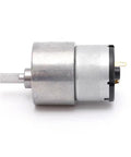 Badass Compact Dc Gear Motor Slams Out Serious Torque Across Voltage Options, 37mm metal body, ideal for custom robot projects.