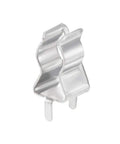 Fuse Clips for 6mm x 30mm Glass Ceramic Tubes, 2 Pole DIP Mount Holders, metal alloy clip for electronics projects.