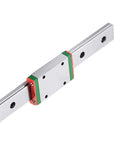 High Precision Linear Guide Rail Kit With 450mm Support And MGW7C Block Slide For Smooth Motion Low Friction Easy Install No Maintenance Required For Serious DIY Projects, 450mm rail