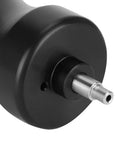 Close-up of ergonomic watch crystal removal air pump tip for safe scratch-free detachment from cases, premium watch repair tool.