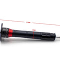 Mini Pneumatic Chamfering Tool with adjustable depth, handheld deburring machine, size 141MM x 16MM for metal edge beveling.