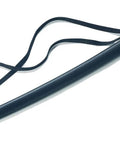 Polypropylene Katana Trainer With False Woodgrain Texture And Lightweight Sheath For Safe Practice Gear laid flat