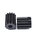 Beefy 1M Spur Gear Pinion Kit 10 11 12 13 Teeth With 4mm 5mm Bore 45 Steel Galvanized Powder Coated for RC Cars and Heavy Machinery