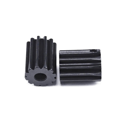 Beefy 1M Spur Gear Pinion Kit 10 11 12 13 Teeth With 4mm 5mm Bore 45 Steel Galvanized Powder Coated for RC Cars and Heavy Machinery