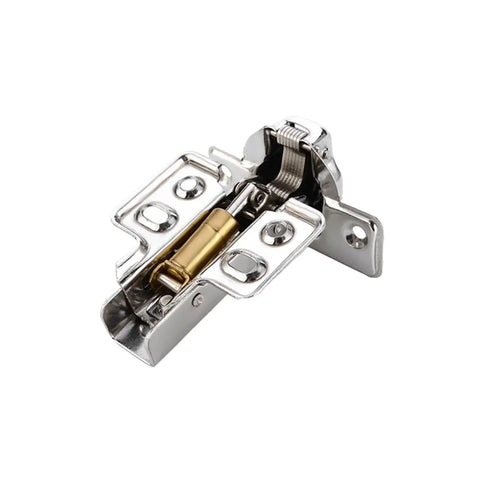Stainless Steel Hydraulic Cabinet Door Hinges With Built In Buffer Core For Hassle Free Soft Close, detailed view