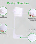 Left Ankle Foot Orthosis AFO Splint for Foot Drop Support with polypropylene material and padded hook-and-loop strap