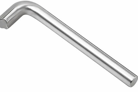 Badass Heavy Duty M1 Garand Gas Cylinder Lock Screw Wrench For Yanking Gas Plug Stainless Steel Gunsmithing Tool angled view