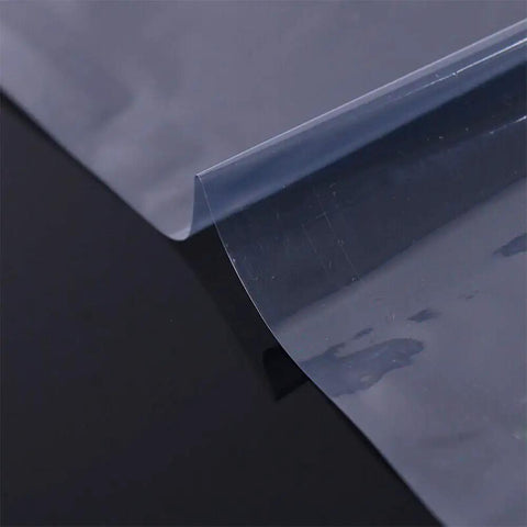 Slick Heat Shrink Bags Heavy Duty PVC Wrap Game Changing For Soap And Candle Creations 8X10 Inches True Blue 100 Pack close-up detail.