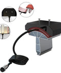 Fast Heating Cap Press Pad Element for Hat Heat Press Machine, 5.5x3 in, aluminum iron silicone with 110V power.