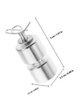 Trailer Tailgate Lifting Assist Rollers Kit With Aluminum Alloy Rollers Pins And Washers Smooth Lift Silver 2 Piece Set
