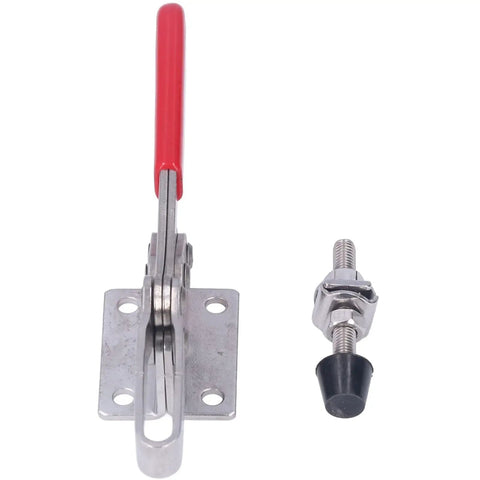 Heavy Duty Quick Release Toggle Clamp Stainless Steel Welding Hand Clamp Tool With 227 Kg Clamping Force, front view