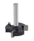 CNC Spoilboard Surfacing Router Bit for Slab Flattening One And A Quarter Inch Cut Diameter Alloy Steel Body With Anti Kickback Design