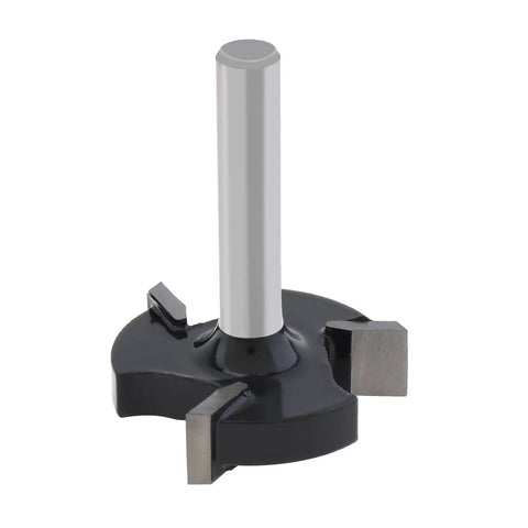 CNC Spoilboard Surfacing Router Bit for Slab Flattening One And A Quarter Inch Cut Diameter Alloy Steel Body With Anti Kickback Design