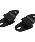 Heavy Duty Automotive Exhaust Muffler Mount Kit With Hangers O Rings And Springs For Yamaha Banshee YFZ350 1987 To 2006 Super Durable OE Replacement Parts, black metal pair