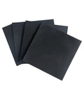 Four Piece Anti Vibration Pads One Quarter Inch Thick Four Inches By Four Inches Neoprene Rubber Blocks shown fanned out