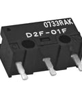 Smooth Operator Subminiature Micro Switch Kit Featuring Crisp SPDT Contacts And Sturdy Pin Plunger, side view of compact switch.