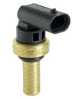 Keep Your Ride Shifting Smooth And Cool With This Direct Drop In Engine Coolant Temperature Sensor For 2015 Through 2022 GM Chevy Models Featuring Tough Brass Housing And Quick Swap Design, showcasing brass housing and electrical connector.