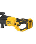 Boss Level 20V Max Brushless Compact Stud And Joist Drill With No Sweat Quick Change Chuck And Smart Anti Rotation Safety Brake side view image.