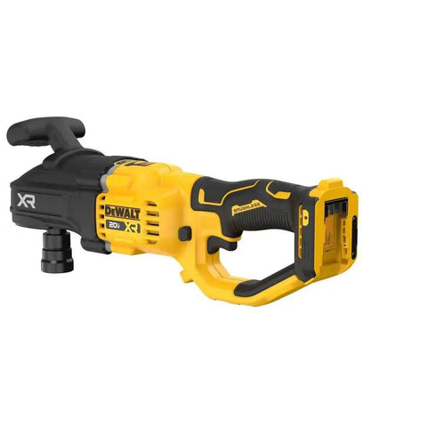 Boss Level 20V Max Brushless Compact Stud And Joist Drill With No Sweat Quick Change Chuck And Smart Anti Rotation Safety Brake side view image.
