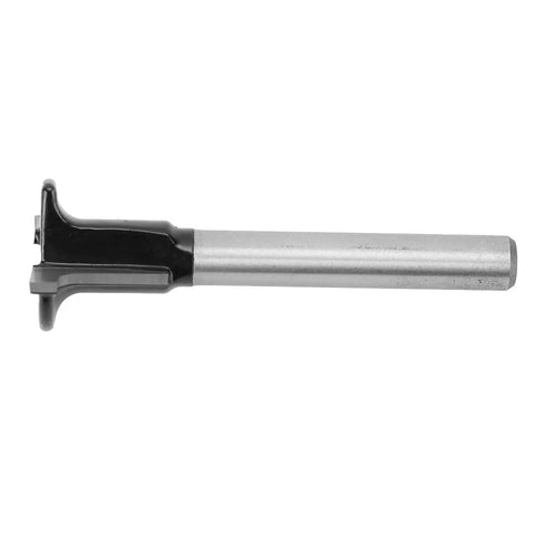 Pro Level T Slot Keyhole Router Bit Set With Heavy Duty Carbide Blades And Reliable One Quarter Inch Shank profile view.