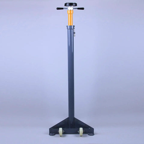 Heavy Duty Under Hoist Jack Stand Adjustable Foldable Engine Support For Big Rigs And Trucks with robust steel frame and adjustable height.