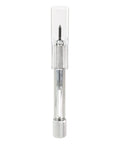 No Fuss Aluminum Beam Compass Ruler Kit With Adjustable Trammel Points and Precision Leads, showcasing a silver drawing tool with cap.
