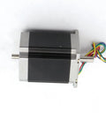 NEMA 23 dual shaft stepper motor with wires for CNC and 3D printers