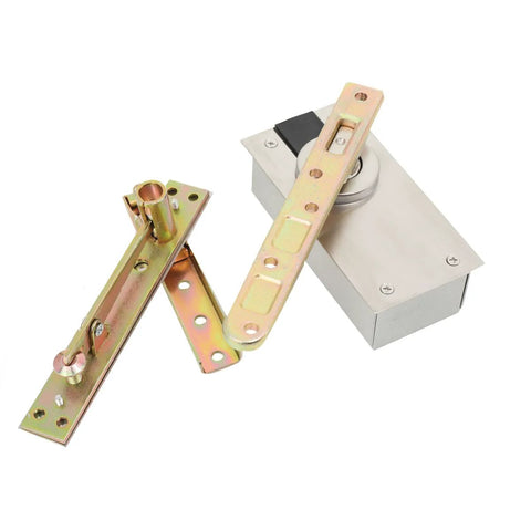 Heavy Duty Door Pivot Hinges For Wood Doors And Hidden Bookcases, Cozyel 360 Degree Rotary Up And Down Install, Maximum Load 660Lb
