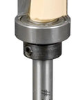 Dead Nuts Tight Box Joint Router Bit With Reliable Brass Setup Bar Cuts Through 5/8 To 3/4 Inch Stock Like Butter For Flawless Furniture Assembly And Millwork Jobs, featuring a 9/16 inch cutter.
