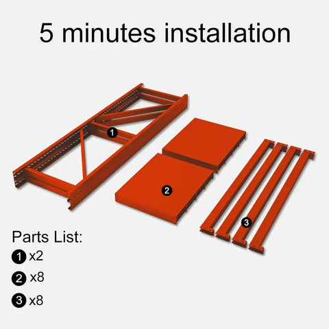 Premium Heavy Duty Steel Storage Rack, Kick Up Your Space Game With These Four Tier Adjustable Garage Shelves, Dope Metal Shelving Unit For Home Office Dorm And Basement Organization