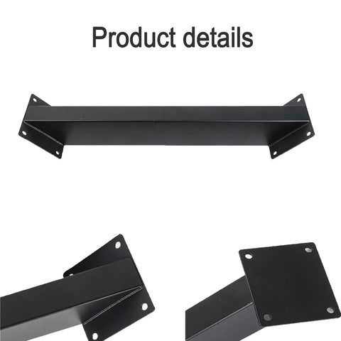 45 Degree Angle Support Bracket Kit For Pergolas Inside Mount Outdoor Structures Black 12 Pack Built To Last Heavy Duty Steel With Rust Resistant Powder Coating For Patios Gazebos And Treehouses