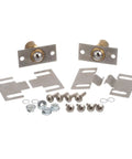 Door Catch Kit Replacement for Vulcan Hart 00-423014-000G1 stainless components shown with screws and brackets