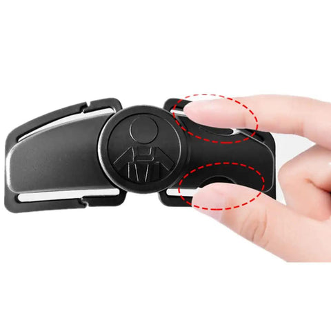 Hella Secure Child Car Seat Chest Harness Clip Adjustable Stroller Belt Buckle Lock Dad Approved Safety Guard Kid Ready Protection Travel Essential For Little Ones