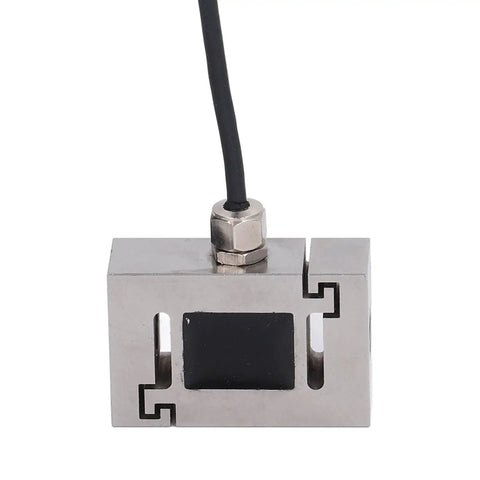 Heavy Duty S Beam Load Cell Sensor For Precision Force Measurement In Industrial Weighing Systems 100N Capacity With Tension And Compression Stainless Steel Transducer Built To Handle Tough Lab And Factory Applications
