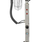 Heavy Duty Industrial Mist Fan With 42 Liter Tank and 75 Cm Stainless Blades, featuring a quiet motor and sturdy rig.